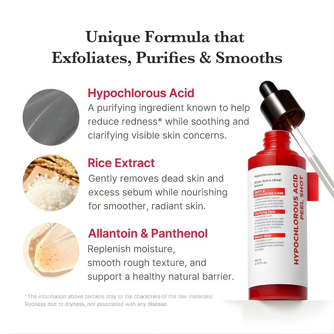 Hypochlorous Acid Peel Shot Serum